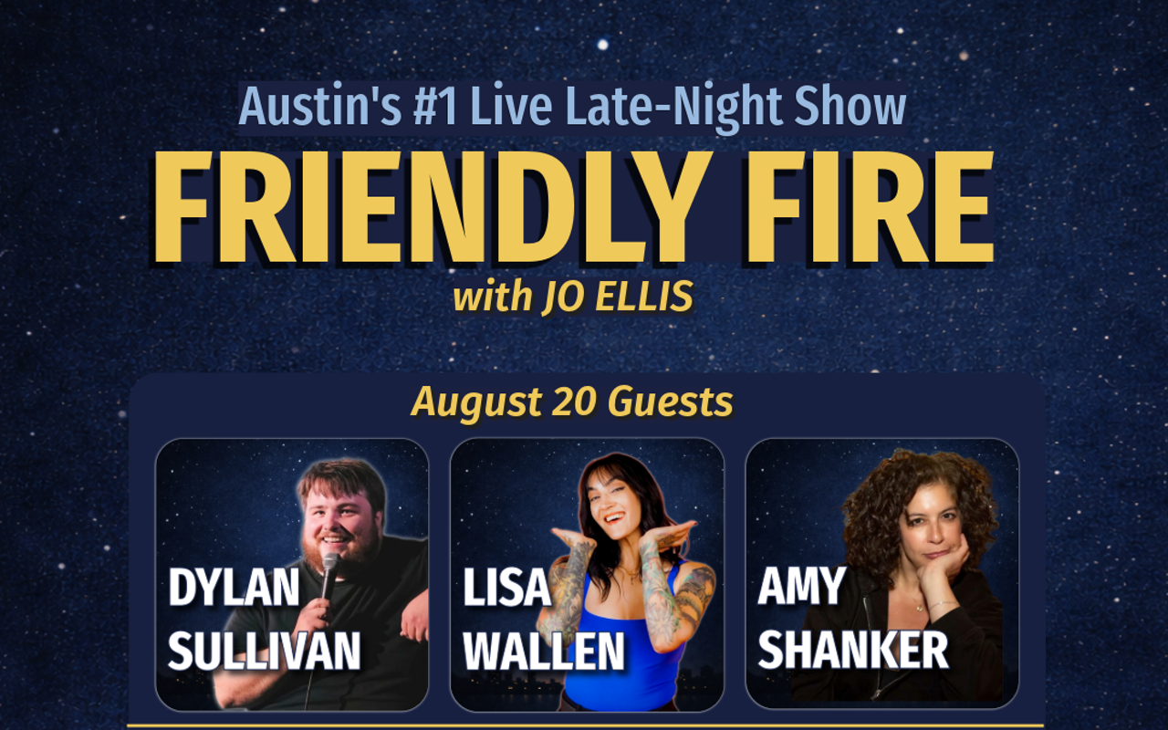 Image: Friendly Fire with Jo Ellis