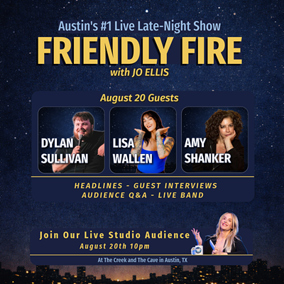 Image: Friendly Fire with Jo Ellis