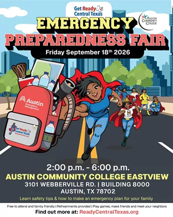 Image: Get Ready Central Texas Emergency Preparedness Fair