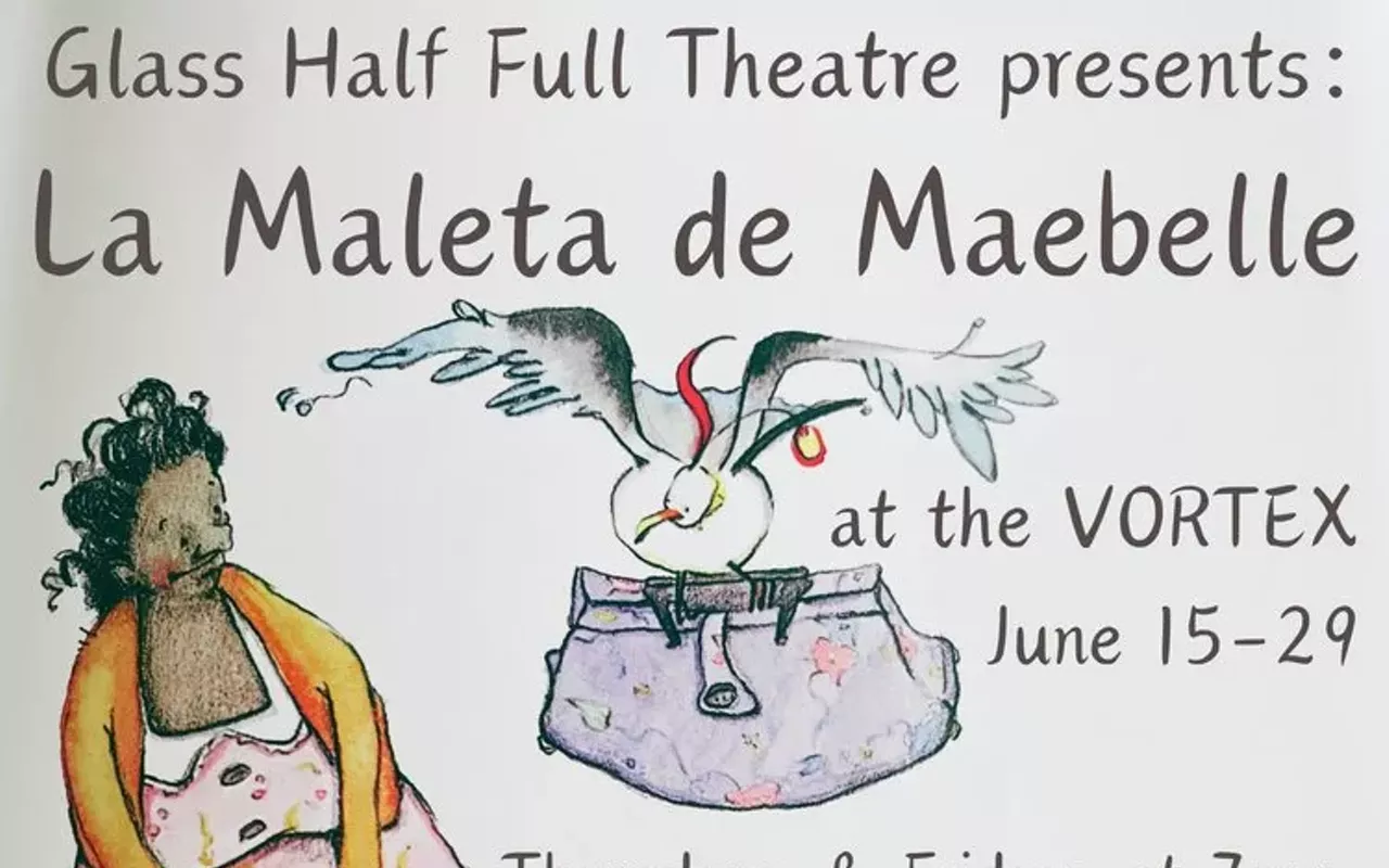 Image: Glass Half Full Theatre Presents: La Maleta de Maebelle