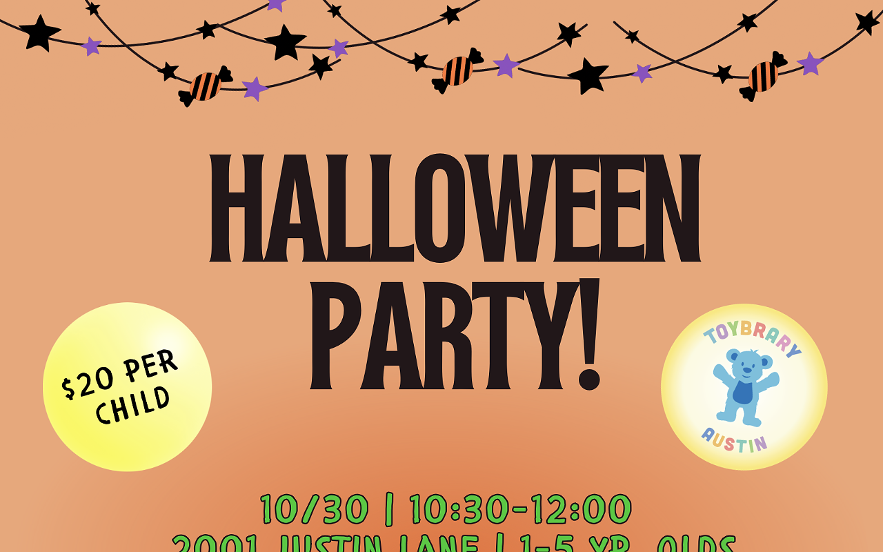Image: Halloween Party for 1-5 year olds