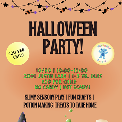 Image: Halloween Party for 1-5 year olds