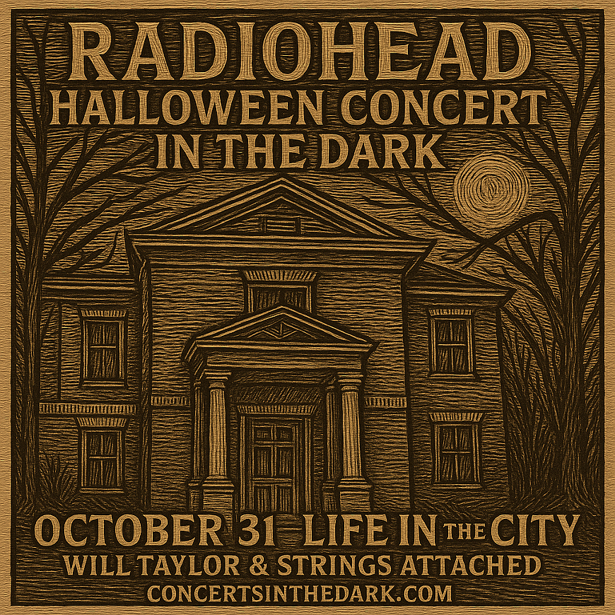 Radiohead Halloween Concert in the Dark