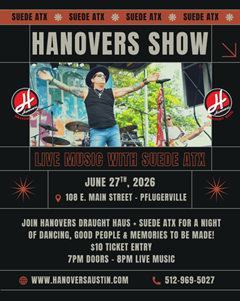 Image: Hanovers Live Music Show with Suede ATX