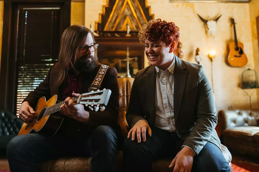 Nashville folk duo Haunted Like Human