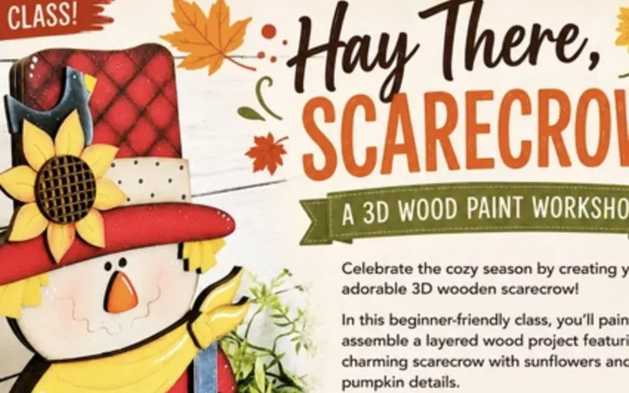 Image: Hay There Scarecrow! (Maker's Space Workshop)