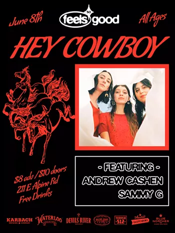 Image: Hey Cowboy, Andrew Cashen, Sammy G