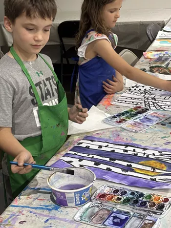 Image: Holiday/Winter/New Year Art Camps at Bee Cave Arts!