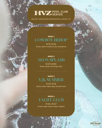 Image: Hotel Van Zandt Pool Club Series