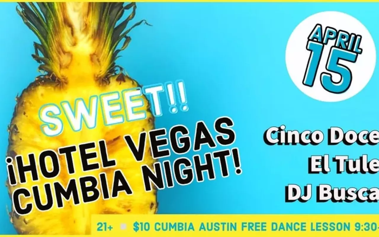 Image: &iexcl;Hotel Vegas Cumbia Night!