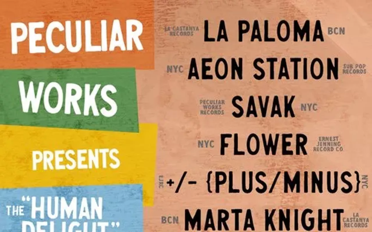 Image: Human Delight Party w/ Linqua Franqa, Marta Knight, Aeon Station, Savak, Flower, +/- (Plus/Minus), La Paloma, Dead Tooth, Wild Powwers