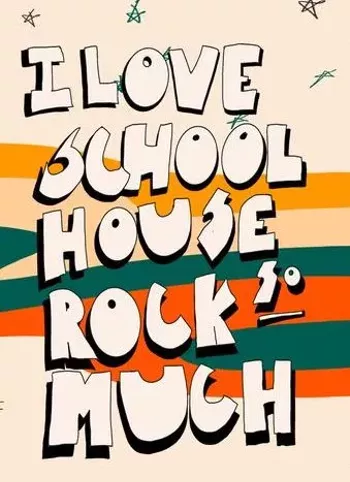 Image: I Love Schoolhouse Rock so Much (family-friendly Schoolhouse Rock & Daniel Johnston tribute) w/ Kathy McCarty & Speeding Motorcycle, Jon Langford & Bill Anderson, SaulPaul, Parker Woodland, Strawbitty Yops, Andy Sprouts