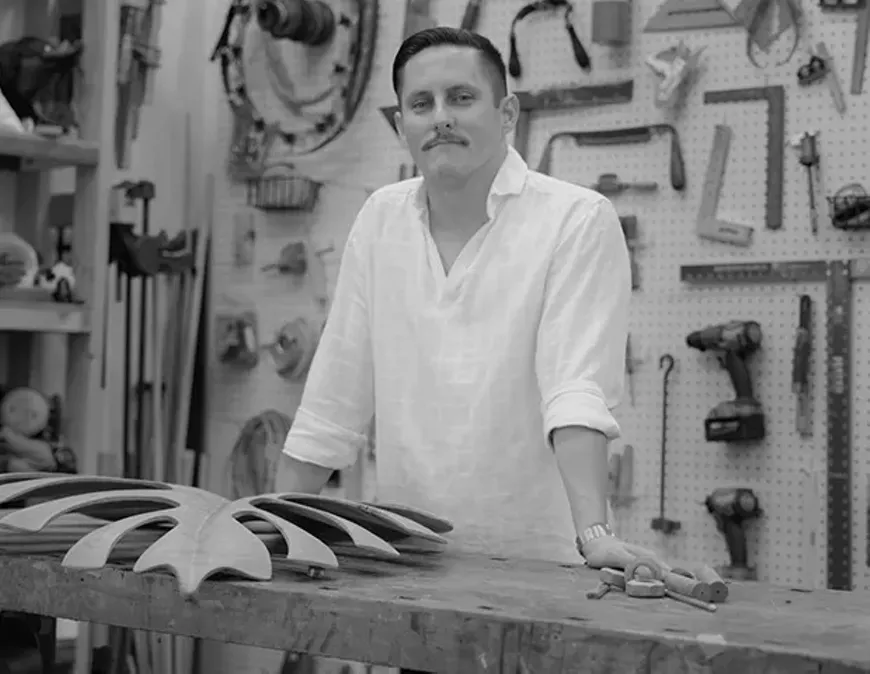 Artist Raul De Lara. Image courtesy the artist. Photograph by Hannah Edelman.