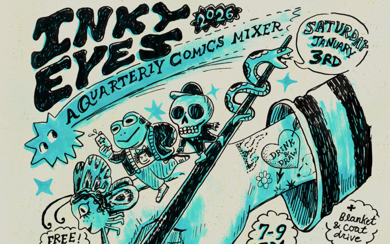 Image: Inky Eyes: A Quarterly Comics Mixer