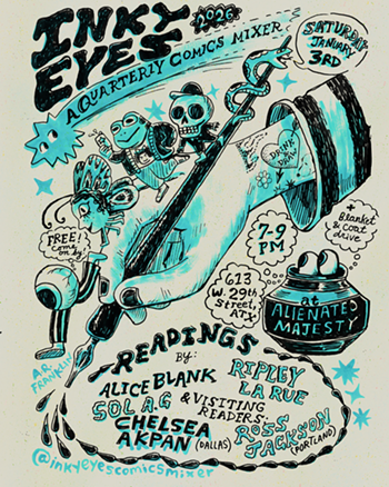 Image: Inky Eyes: A Quarterly Comics Mixer