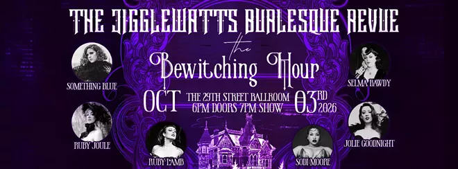 Jigglewatts Burlesque Bewitching Hour