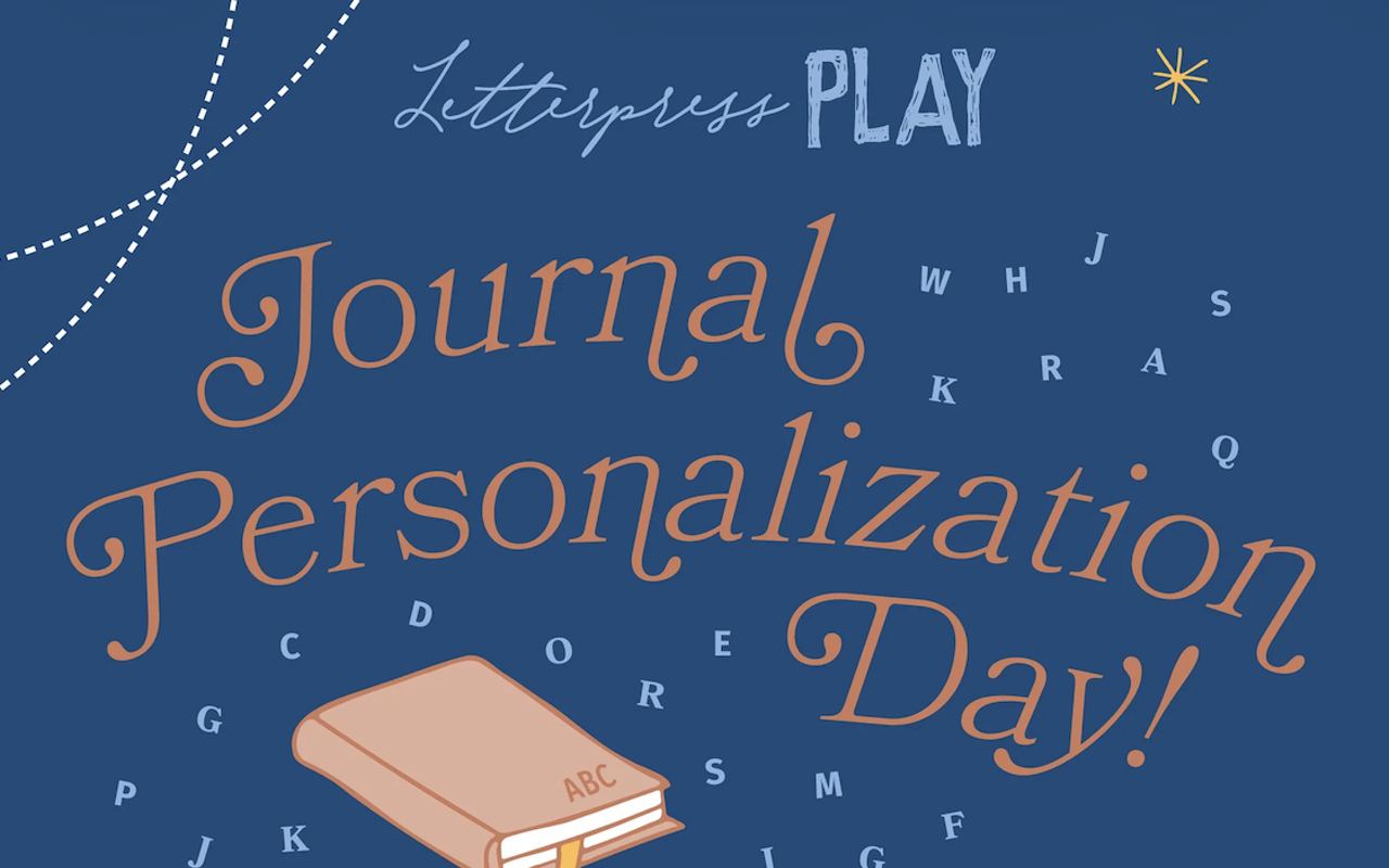 Image: Journal Personalization Day
