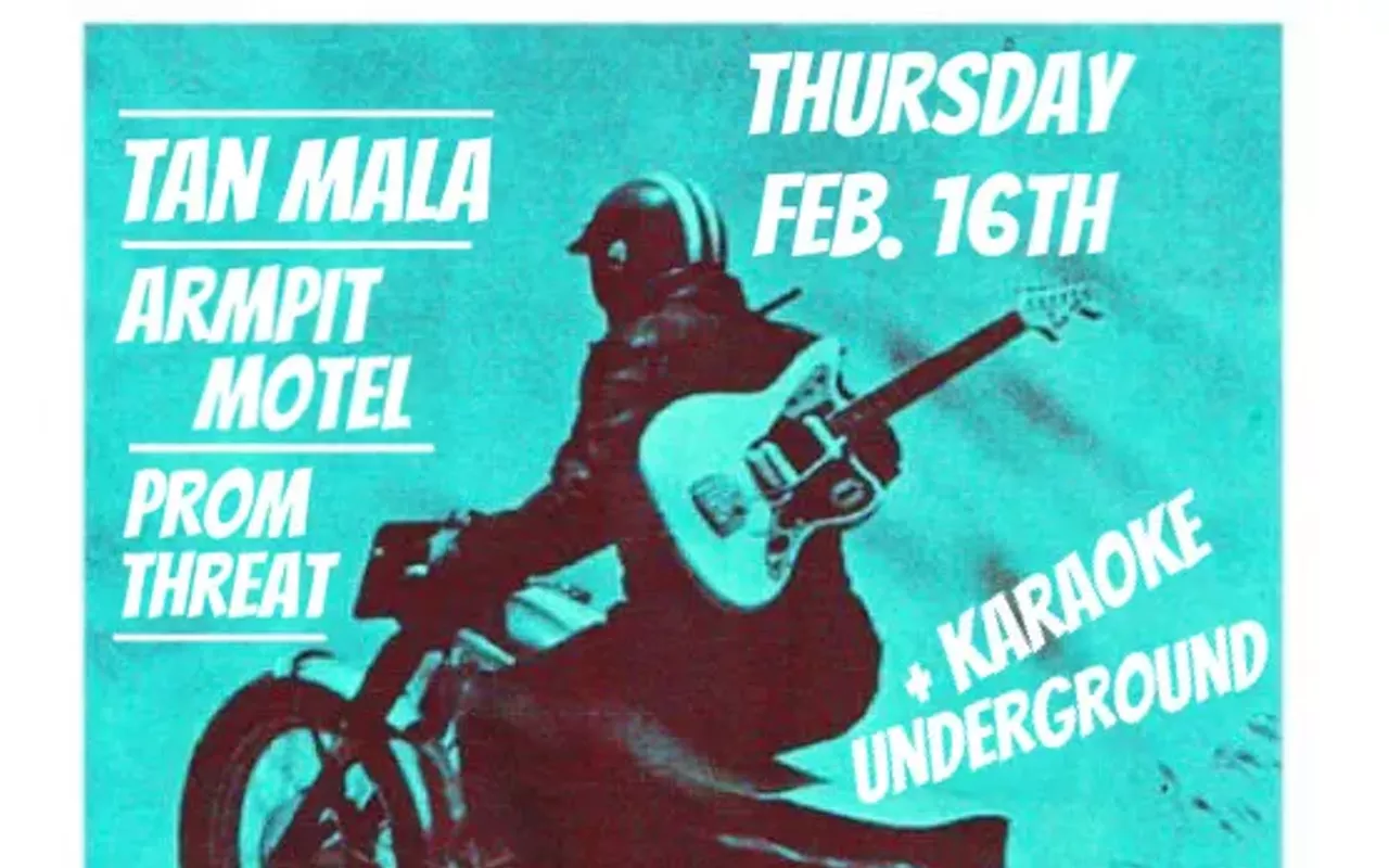 Image: Karaoke Underground, Tan Mala, Prom Threat, Armpit Motel
