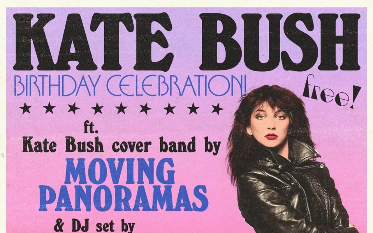 Image: Kate Bush birthday celebration w/ Moving Panoramas, DJ DevilWoman