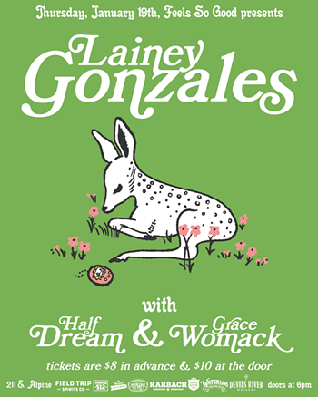 Image: Lainey Gonzales, Half Dream, Grace Womack