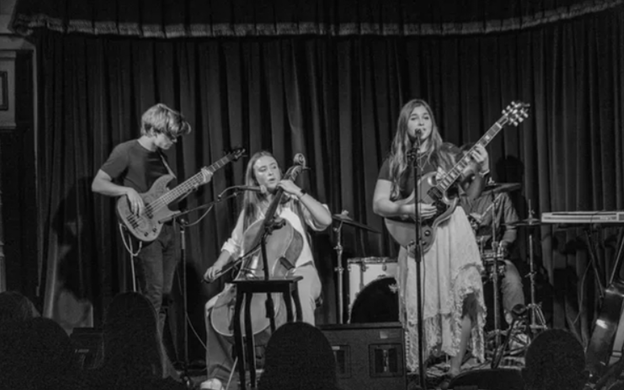 Image: Lila and Sofia Live at the Cactus Cafe!