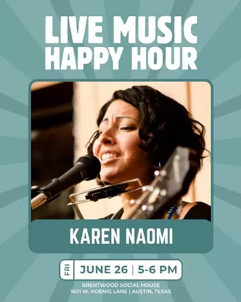 Image: Live Music Happy Hour with Karen Naomi