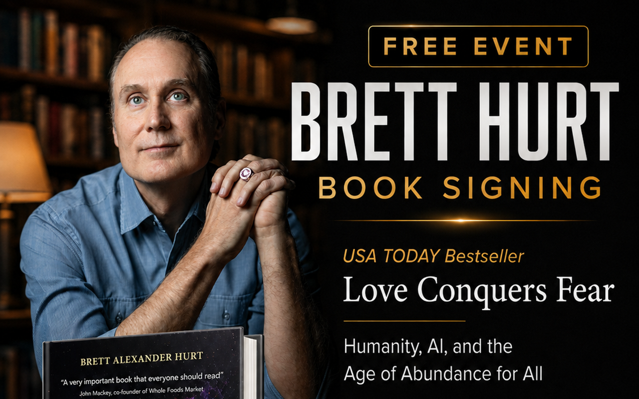 Image: Love vs. Fear: Two Bestselling Authors Ask the Questions AI Can't Answer