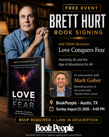 Image: Love vs. Fear: Two Bestselling Authors Ask the Questions AI Can't Answer