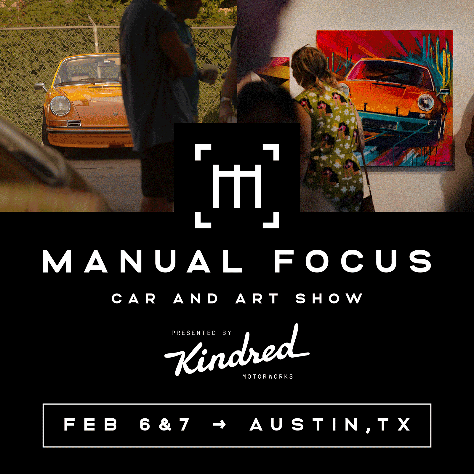 Part car show, part art show - see you at Manual Focus on February 6-7 at Distribution Hall