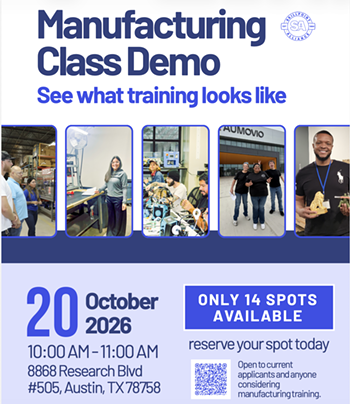 Image: Manufacturing Class Demo: See What Training Looks Like