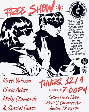 Image: Meanwhile on the Rooftop w/ Kassi Valazza, Chris Acker, Nicky Diamonds, more