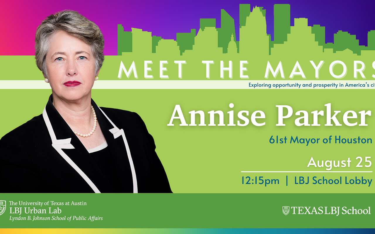 Image: Meet the Mayors: Annise Parker