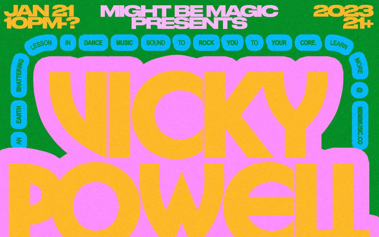Image: Might Be Magic Presents Vicki Powell