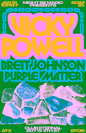 Image: Might Be Magic Presents Vicki Powell