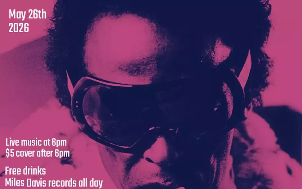 Image: Miles Davis' 100th Birthday w/ Water Damage