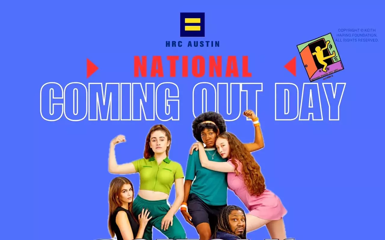 Image: National Coming Out Day With HRC Austin