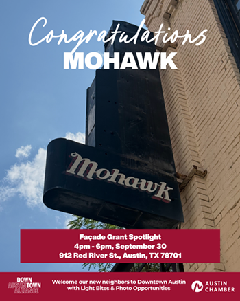 Image: New Mohawk Neon Sign Celebration With Downtown Austin Alliance
