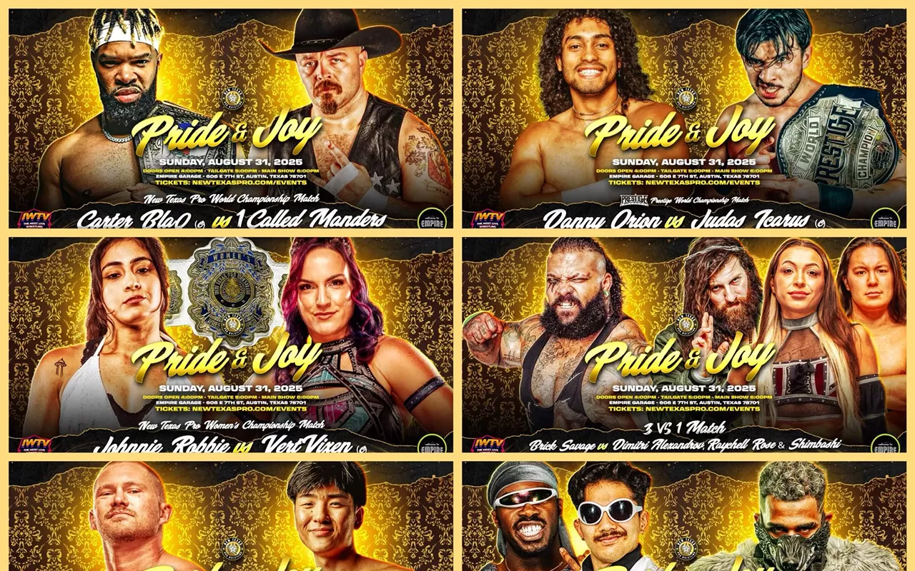 Image: New Texas Pro Wrestling: Pride & Joy