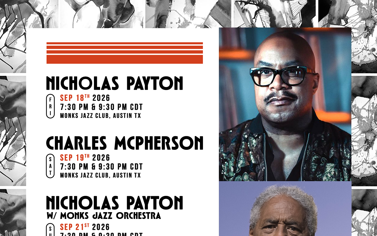 Image: Nicholas Payton and Charles McPherson, presented by the Jazz Purveyor