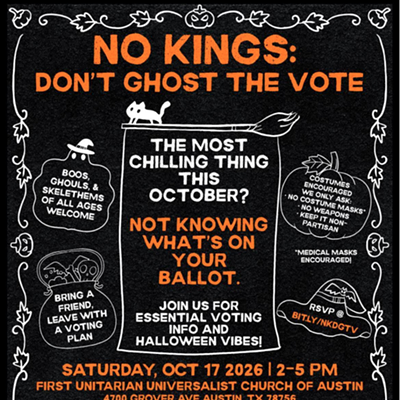 Image: No Kings: Don&rsquo;t Ghost the Vote