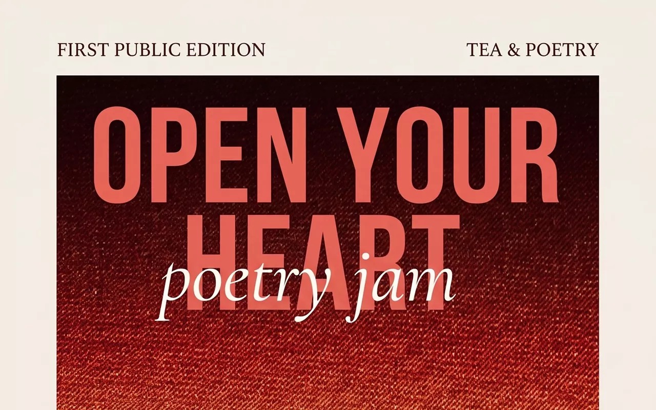 Image: Open Your Heart Poetry Jam
