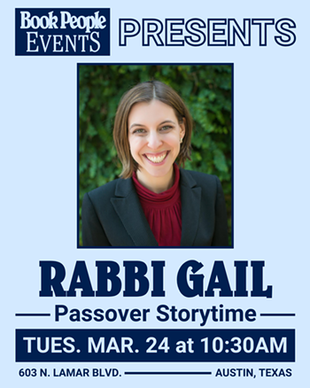 Image: Passover Storytime with Rabbi Gail