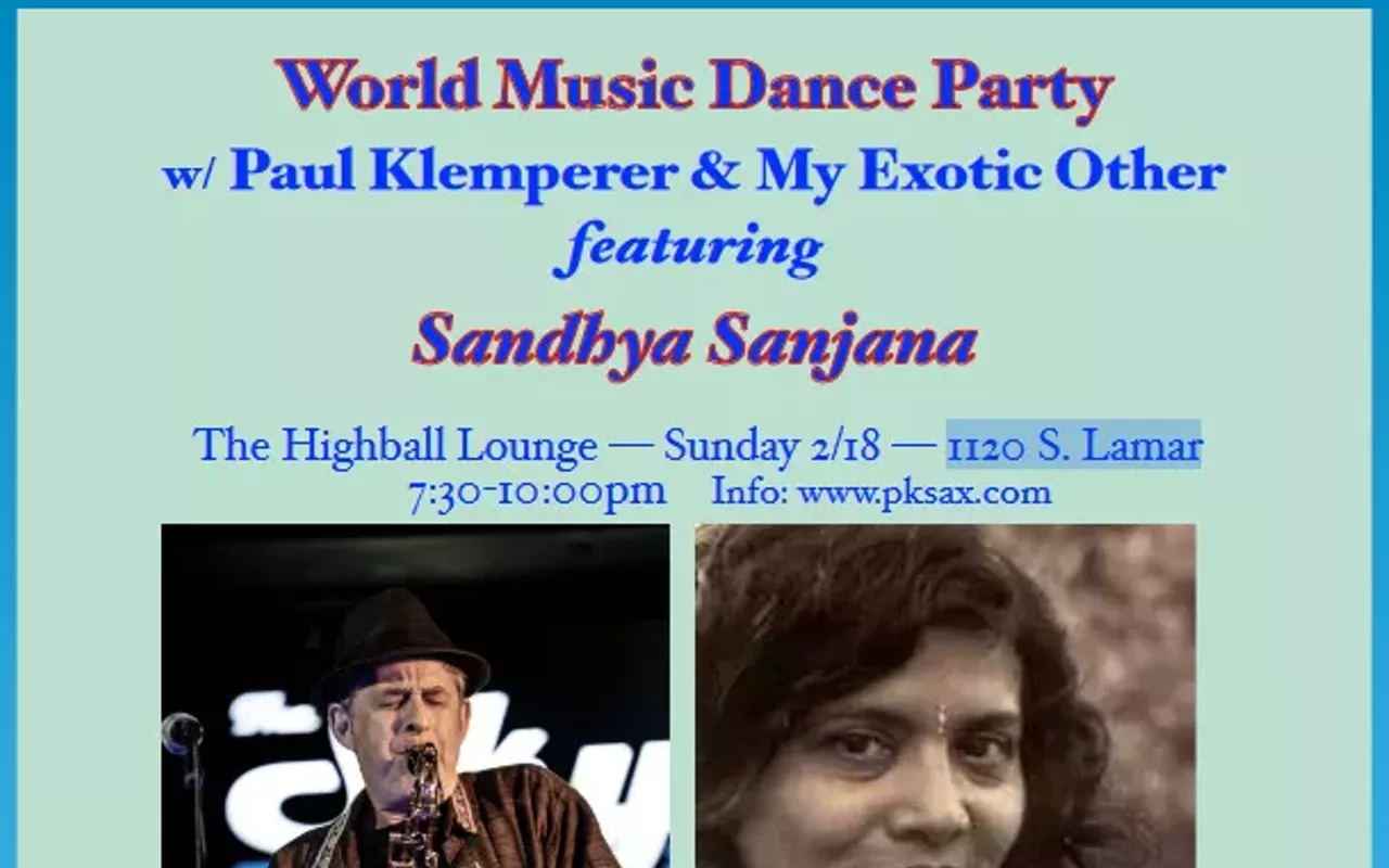 Image: Paul Klemperer & My Exotic Other ft. Sandhya Sanjana