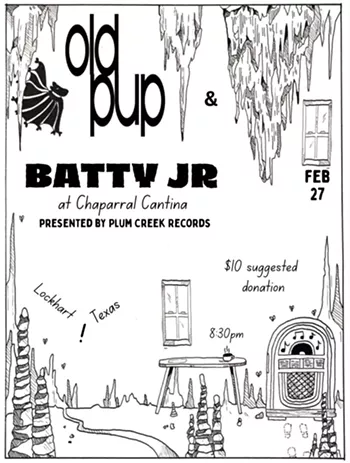 Image: Plum Creek Presents: Old Pup + Batty Jr.