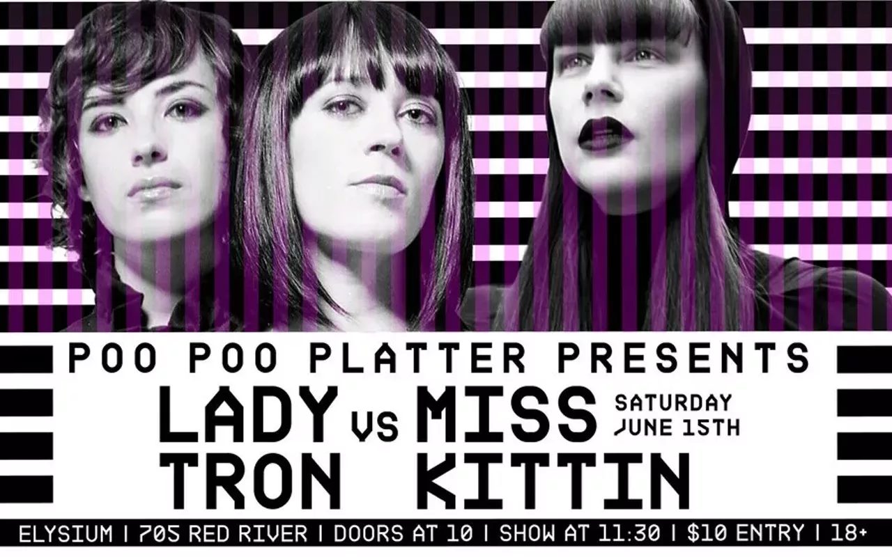 Image: Poo Poo Platter: Ladytron vs. Miss Kitten