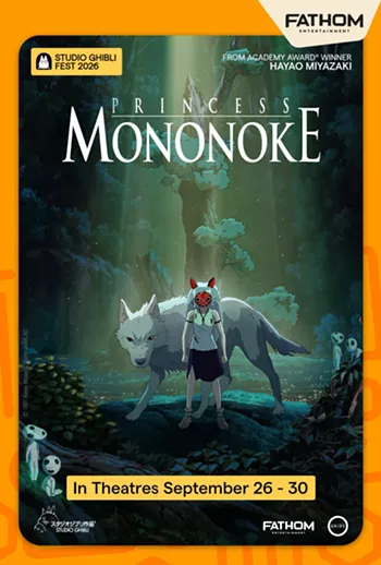 Image: Princess Mononoke - Studio Ghibli Fest 2026
