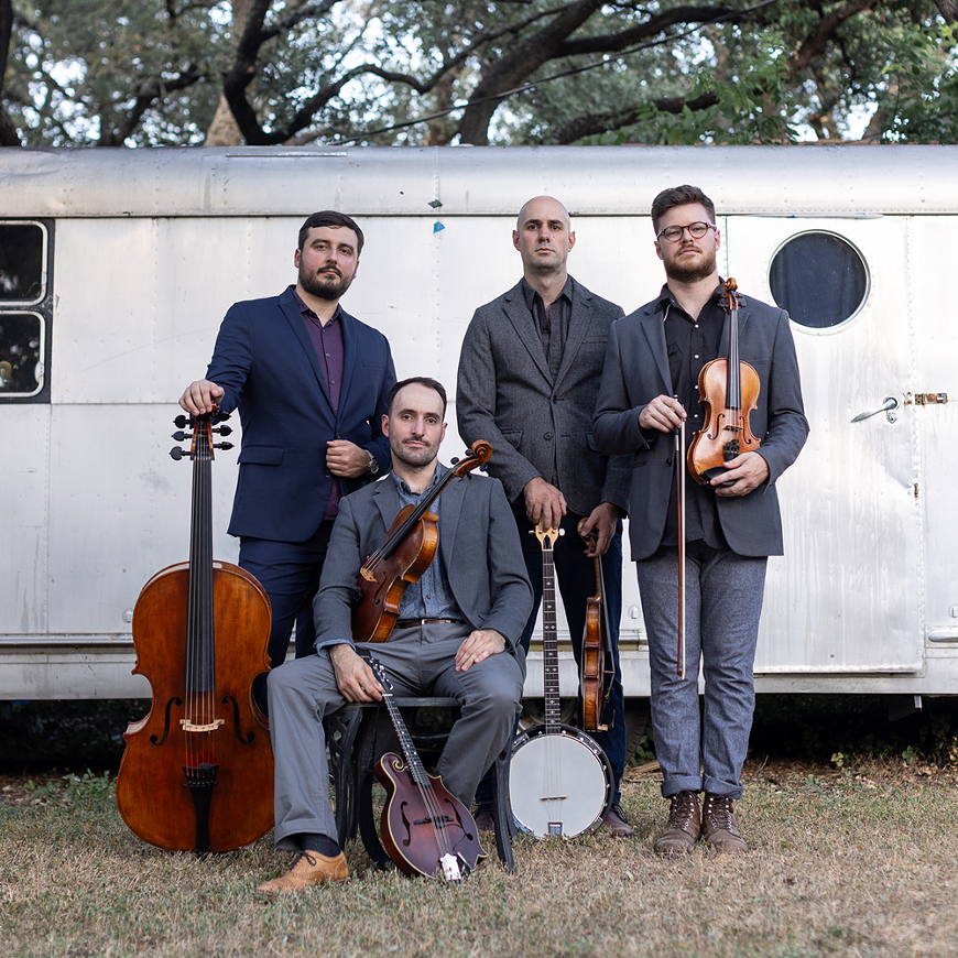 String Quartet Invoke and their eclectic mix of stringed instruments