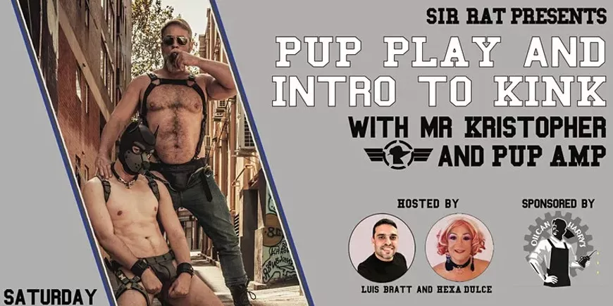 Watts Your Safeword hosts Pup Amp (left) and Mr. Kristofer