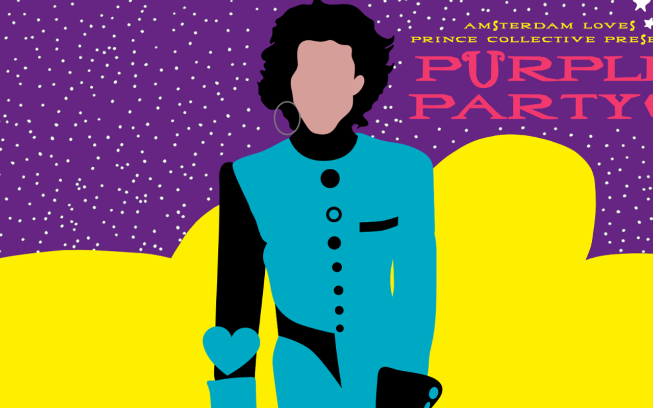 Image: Purple Party: A Vinyl Prince Birthday Party