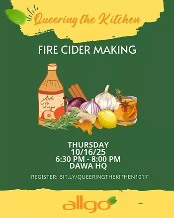 Image: Queering the Kitchen: Fire Cider Making